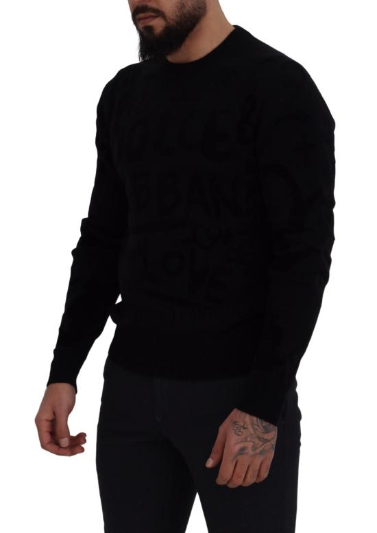  돌체앤가바나 스웨터 TSH83110 BLACK - DOLCE & GABBANA