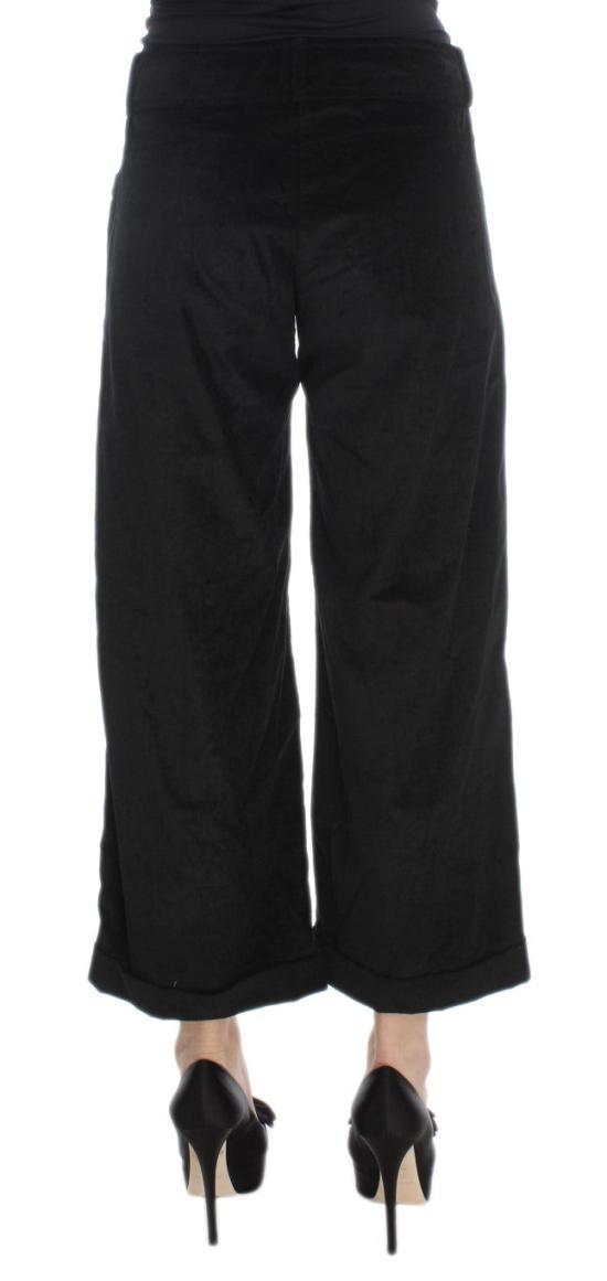  에르마노 설비노 스트레이트 팬츠 SIG30396 BLACK - ERMANNO SCERVINO
