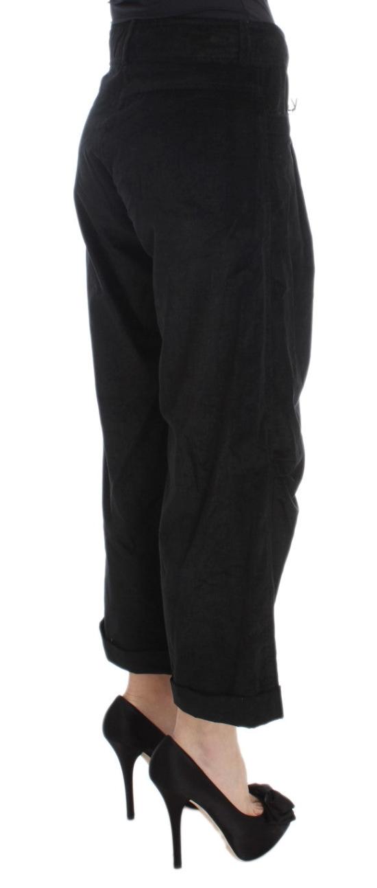  에르마노 설비노 스트레이트 팬츠 SIG30396 BLACK - ERMANNO SCERVINO