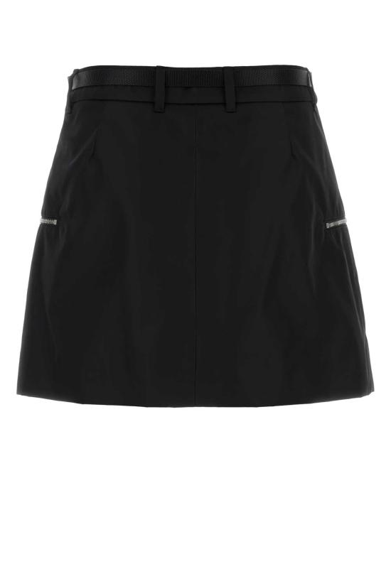 26FW 프라다 스커트 21H055SOOO1WQ8 F0002 BLACK - PRADA