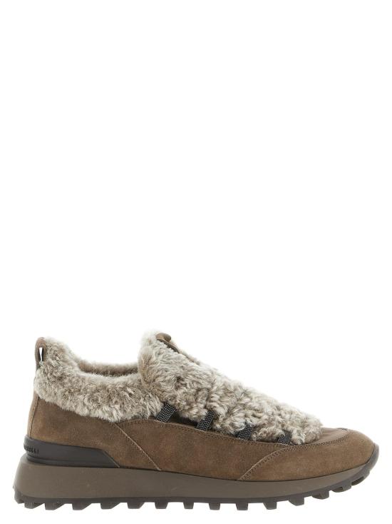 26FW 브루넬로 쿠치넬리 스니커즈 BR337722BM BROWN