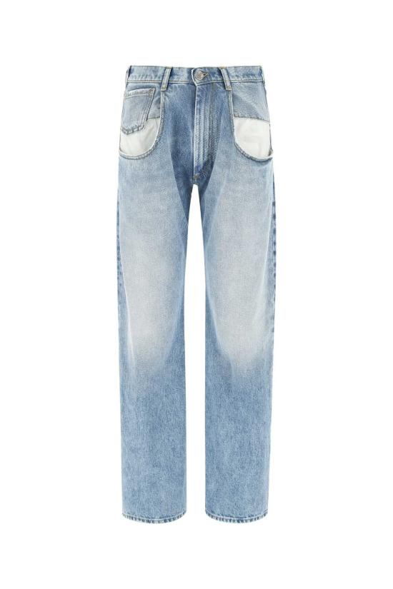 26FW 마르지엘라 컨트래스티드 포켓 스트레이트 진 S51LA0052S30513 470