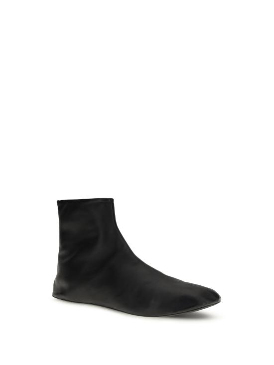 26SS 더로우 스텔라 레더 셔링 부티 F1724N66SH02 BLK BLACK - THE ROW