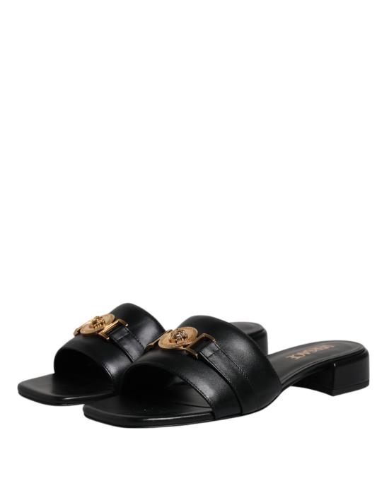  베르사체 플랫 슈즈 LA12123 BLACK - VERSACE