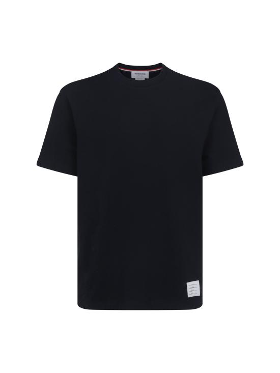 26FW 톰브라운 클래식 피케 4바 티 MJS123A00050 415 NAVY
