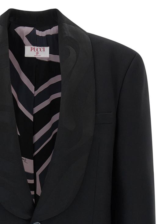 25FW 에밀리오푸치 자켓 EM324560BM BLACK - EMILIO PUCCI