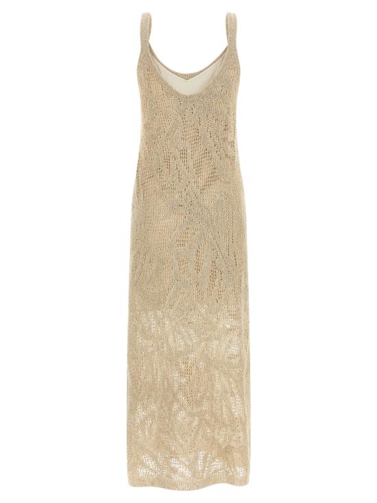 26SS 브루넬로 쿠치넬리 원피스 BR326903BM BEIGE - BRUNELLO CUCINELLI