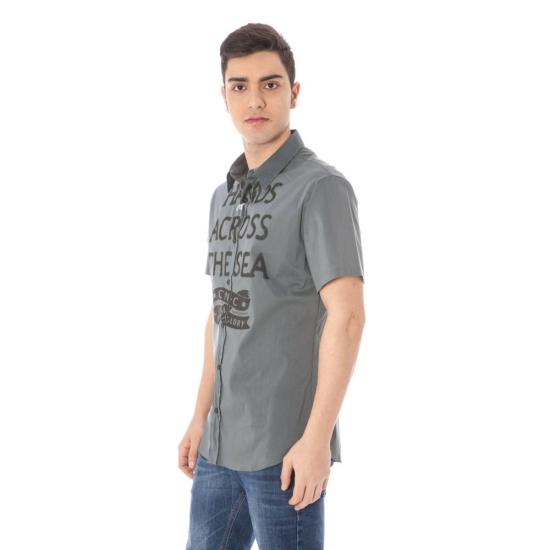  커스텀네셔널 셔츠 CO 6274 GRAY - COSTUME NATIONAL