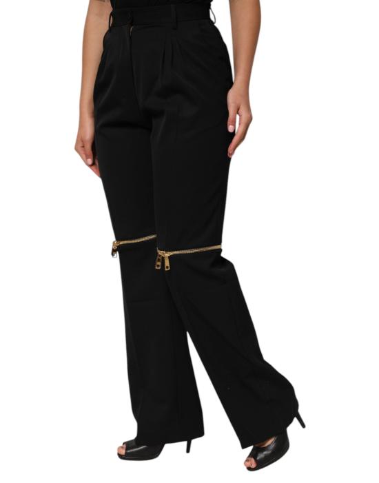  돌체앤가바나 스트레이트 팬츠 PAN76682 BLACK - DOLCE & GABBANA