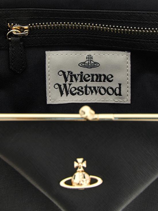 26SS 비비안웨스트우드 토트백 VI321643BM BLACK - VIVIENNE WESTWOOD