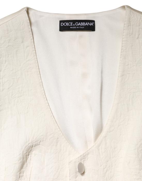  돌체앤가바나 바디수트 티셔츠 TSH906725 WHITE - DOLCE & GABBANA