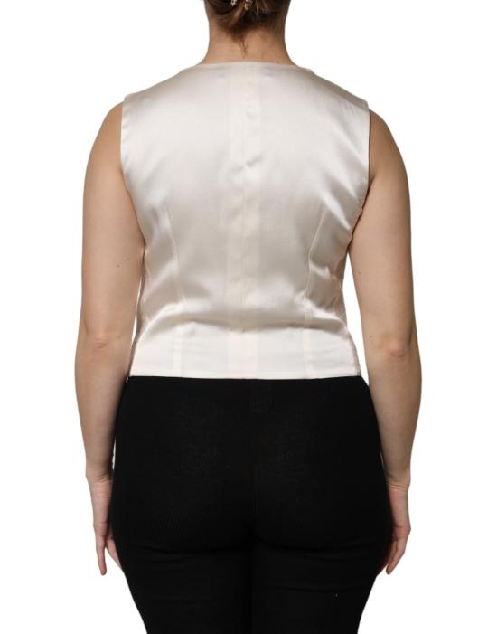  돌체앤가바나 바디수트 티셔츠 TSH906725 WHITE - DOLCE & GABBANA