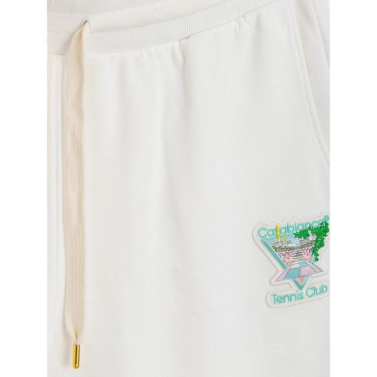  카사블랑카 트레이닝/조거 팬츠 CA 7559666 WHITE - CASABLANCA