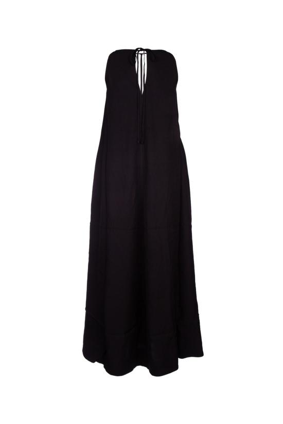  토템 원피스 243WRD0122FB0020 001 BLACK - TOTEME
