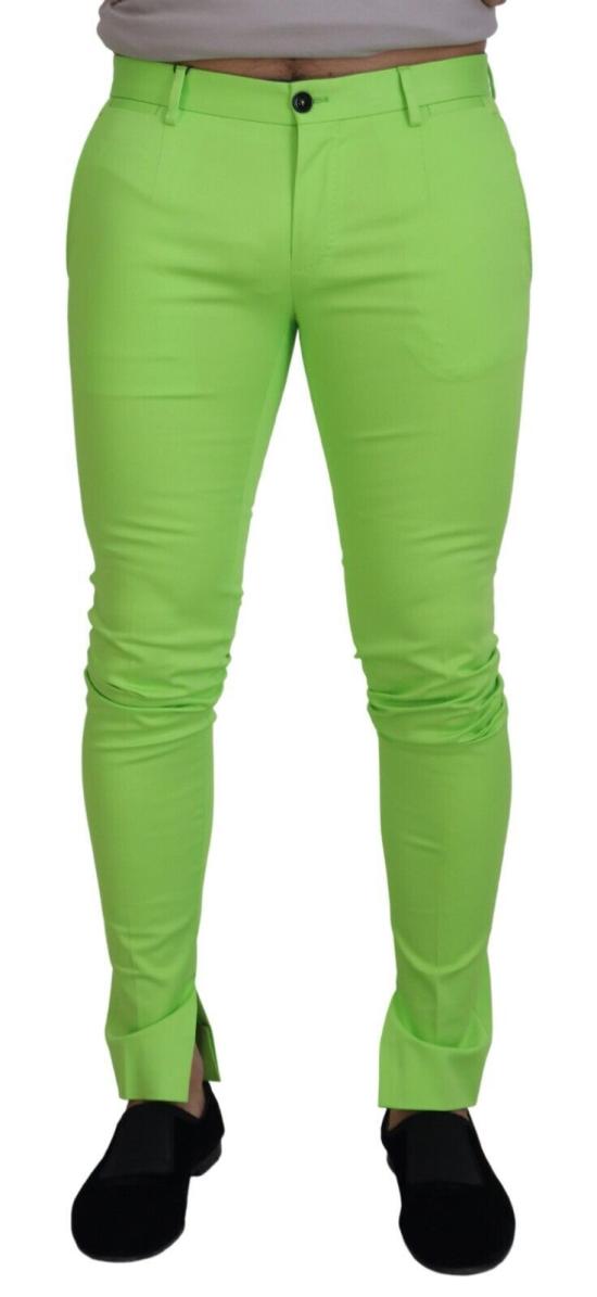  돌체앤가바나 스트레이트 팬츠 PAN74389 GREEN