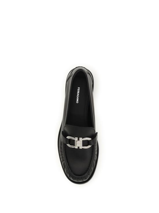 26FW 살바토레 페라가모 플랫 슈즈 795381 003 BLACK - SALVATORE FERRAGAMO