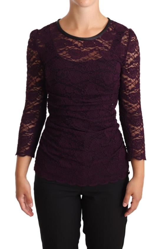  돌체앤가바나 블라우스 TSH1042 PURPLE - DOLCE & GABBANA