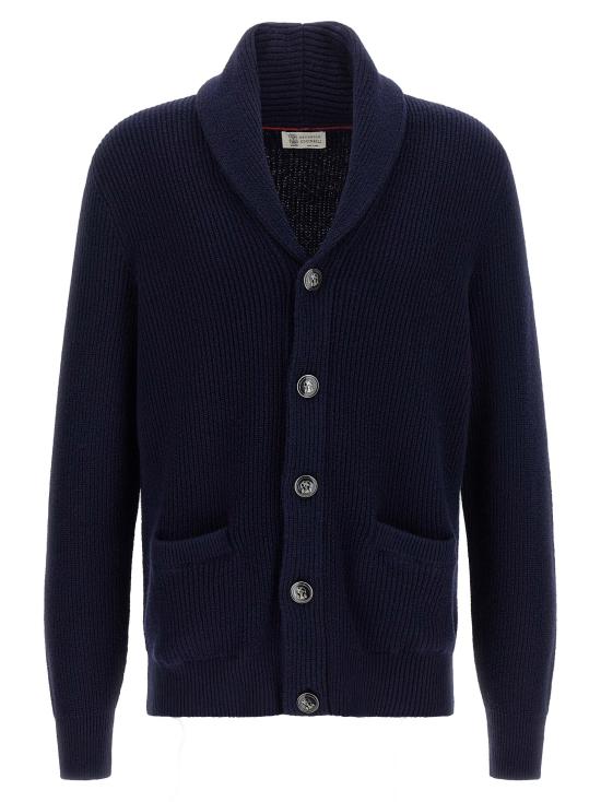26FW 브루넬로 쿠치넬리 가디건 BR337495BM NAVY