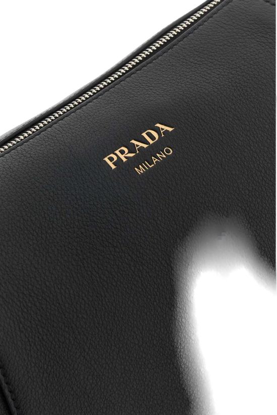 26SS 프라다 레더 숄더백 2VH177VOOO2CYS F0002 BLACK - PRADA