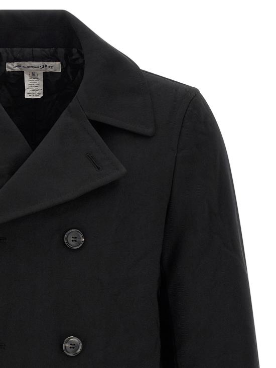 25FW 꼼데가르송 코트 CO320611BM BLACK - COMME DES GARCONS
