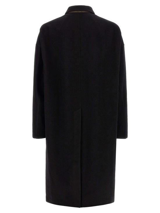 26FW 릭 오웬스 코트 RI337262BM BLACK - RICK OWENS