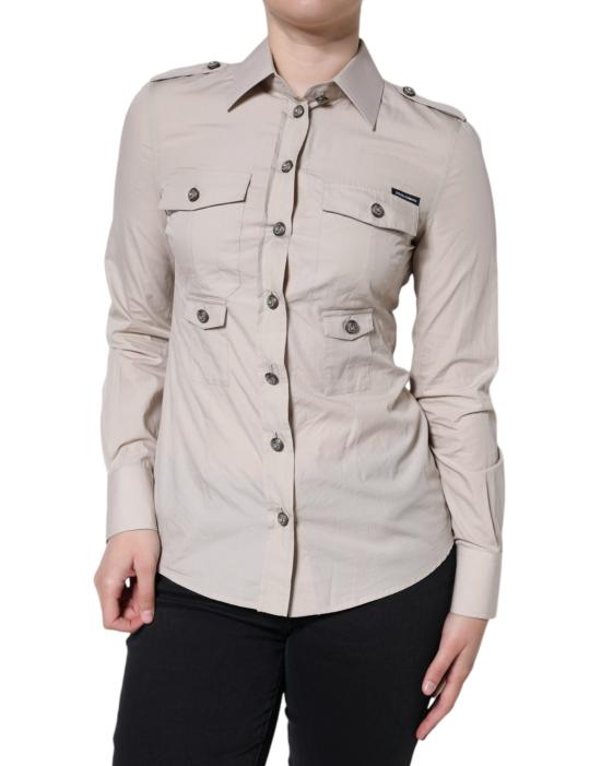  돌체앤가바나 셔츠 TSH86565 BEIGE
