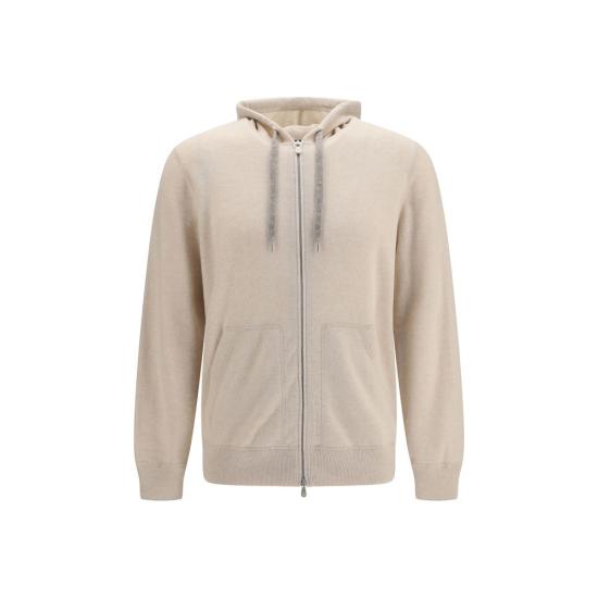 26FW 브루넬로 쿠치넬리 후드 티셔츠 BRM2223246GCS396BB BEIGE