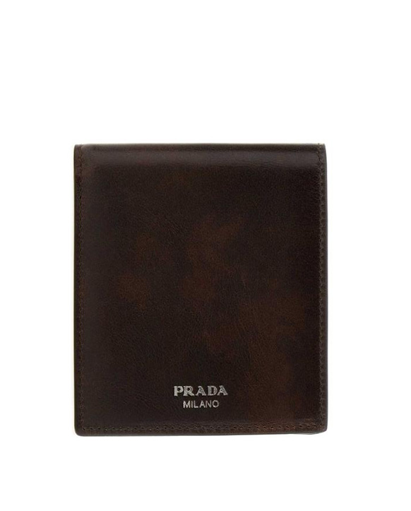 26FW 프라다 앤티크 가죽 반지갑 2MO5132ZQ6 F0324 BROWN