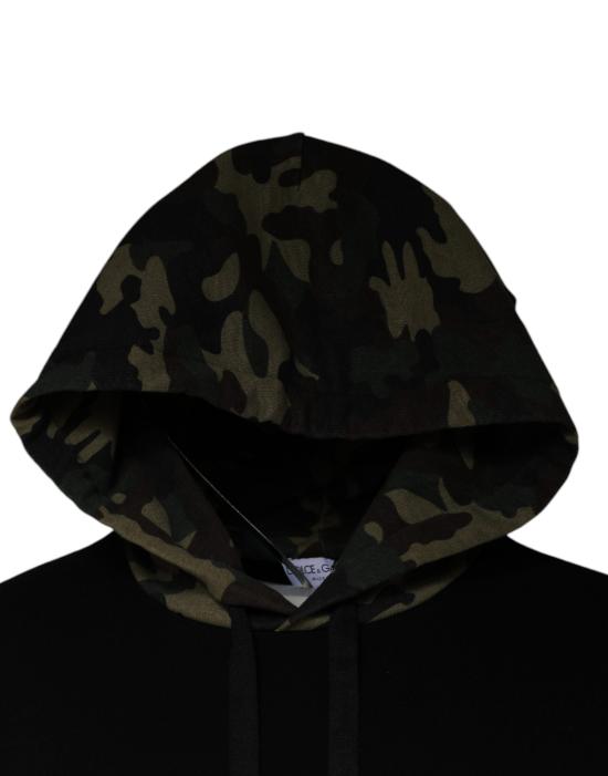  돌체앤가바나 후드 티셔츠 TSH87044 BLACK - DOLCE & GABBANA