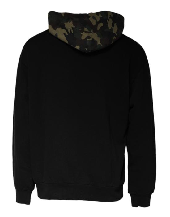  돌체앤가바나 후드 티셔츠 TSH87044 BLACK - DOLCE & GABBANA