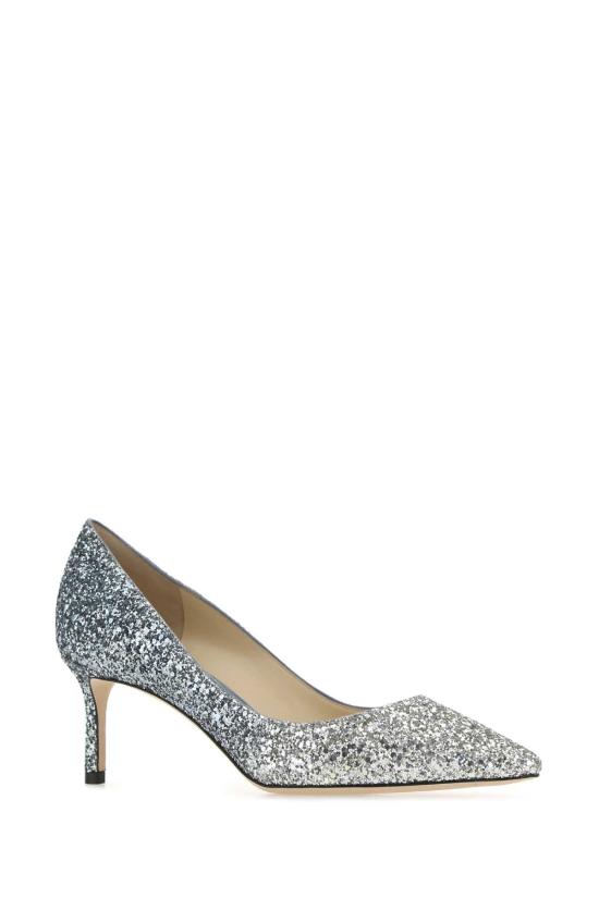  지미추 힐/펌프스 ROMY60BRE SILDUSBLU SILVER - JIMMY CHOO