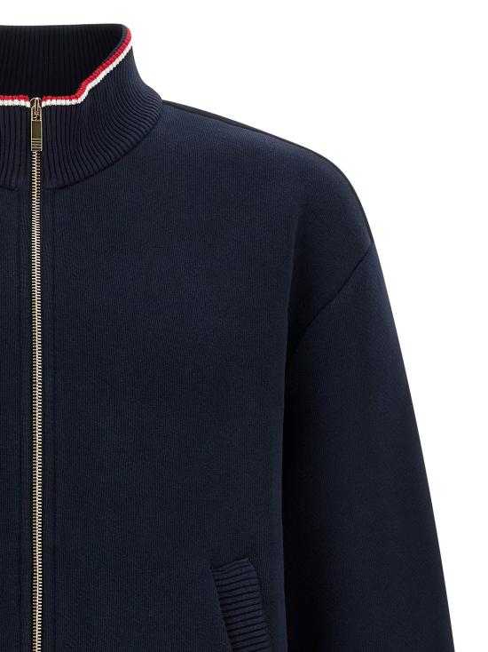  톰브라운 긴팔 티셔츠 TH319803BM NAVY - THOM BROWNE