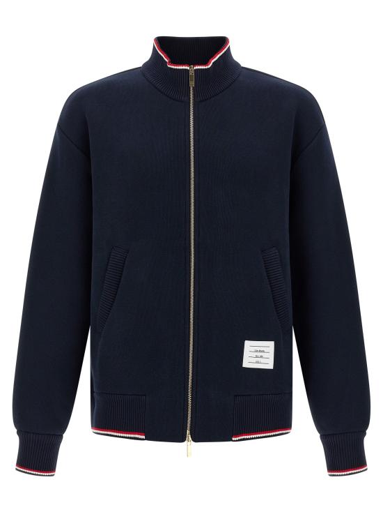  톰브라운 긴팔 티셔츠 TH319803BM NAVY
