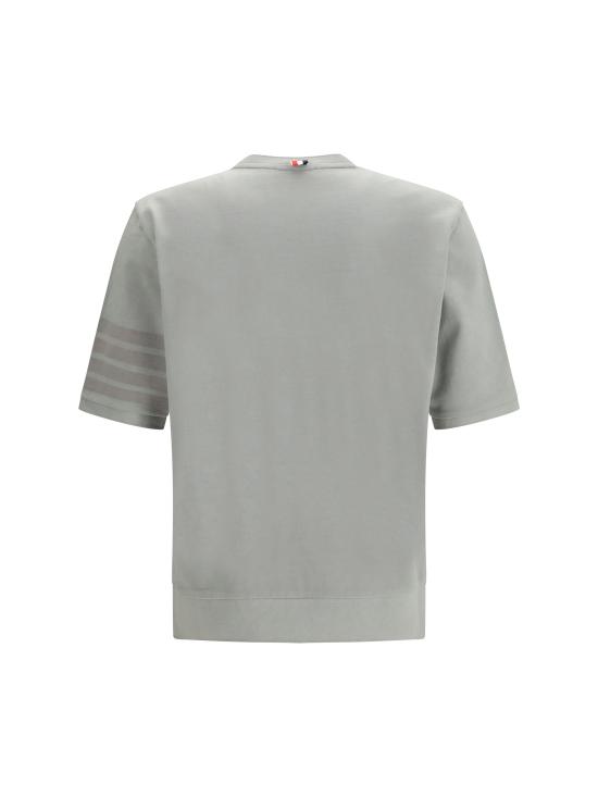 26FW 톰브라운 코튼 저지 4바 티 MJS303AJ0253 055 GRAY - THOM BROWNE
