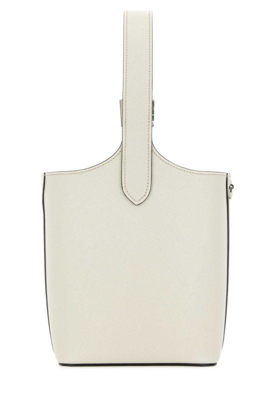 26SS 프라다 사피아노 버킷 토트백 1BE090NZV F0LH8 WHITE - PRADA