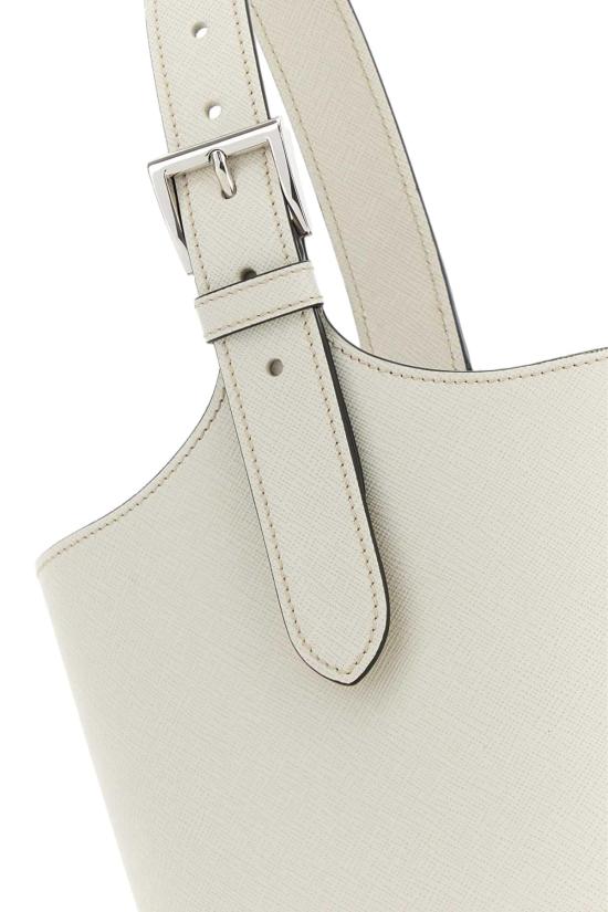 26SS 프라다 사피아노 버킷 토트백 1BE090NZV F0LH8 WHITE - PRADA