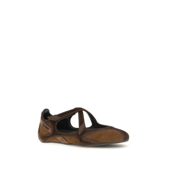 26FW 디 아티코 플랫 슈즈 TH261WSH00871LBT040AA773BB BROWN - THE ATTICO