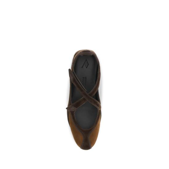 26FW 디 아티코 플랫 슈즈 TH261WSH00871LBT040AA773BB BROWN - THE ATTICO
