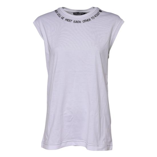  돌체앤가바나 민소매 티셔츠 TSH90620 WHITE - DOLCE & GABBANA