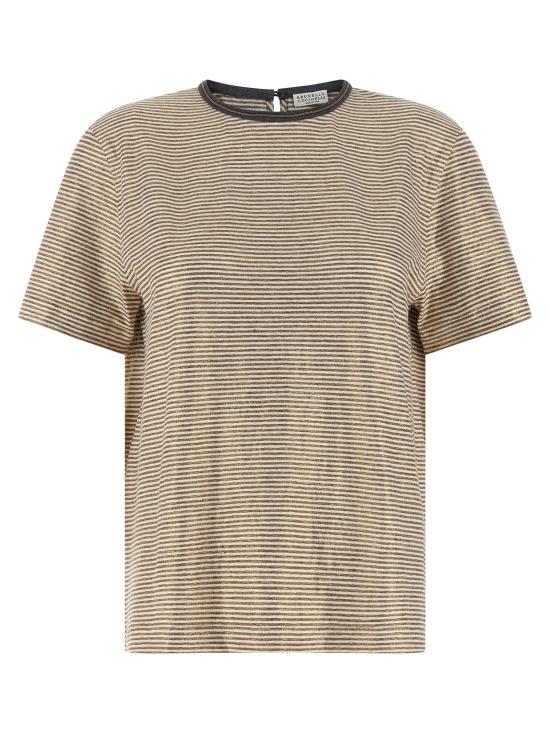 26SS 브루넬로 쿠치넬리 폴로 티셔츠 BR330637BM MULTICOLOR