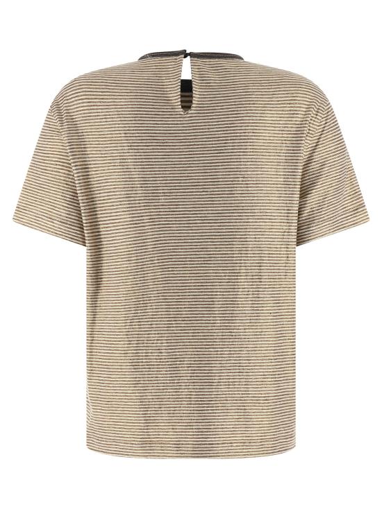 26SS 브루넬로 쿠치넬리 폴로 티셔츠 BR330637BM MULTICOLOR - BRUNELLO CUCINELLI