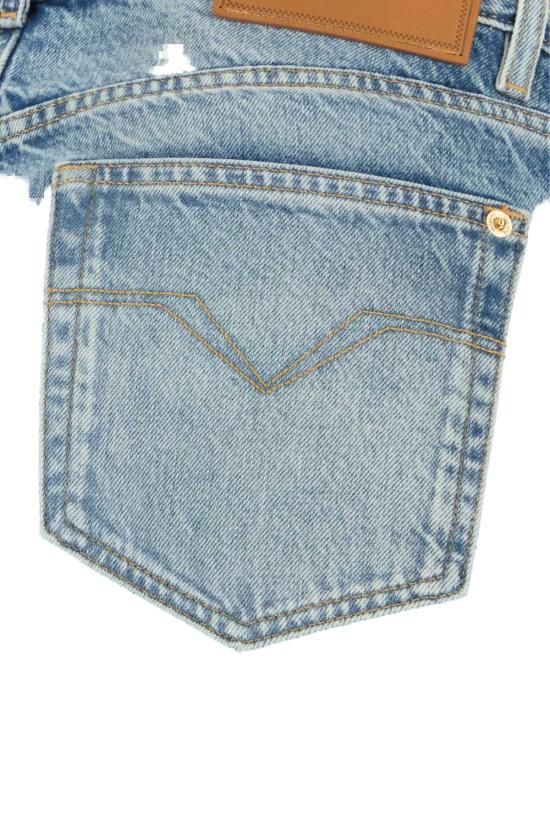 26SS 베르사체 데님 팬츠 10205761A16386 1D190 BLUE - VERSACE