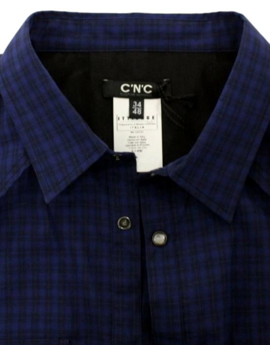  커스텀네셔널 셔츠 SIG10357 NAVY - COSTUME NATIONAL