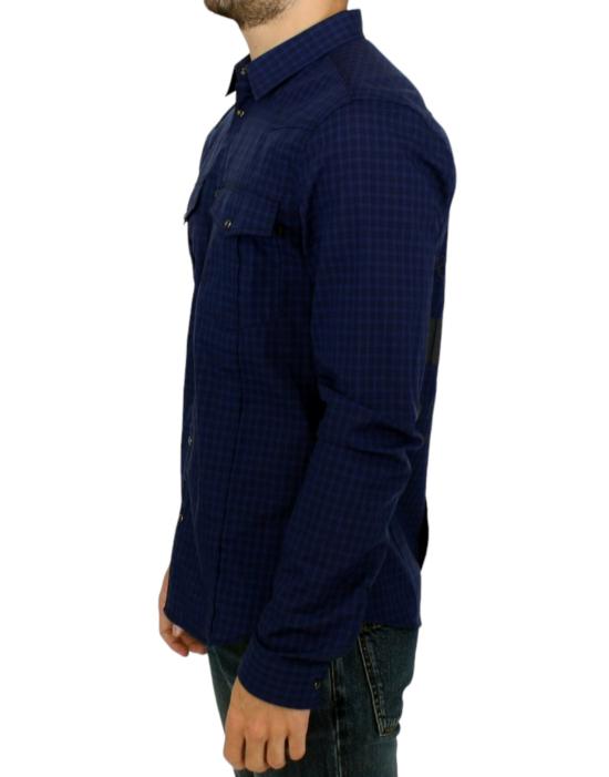  커스텀네셔널 셔츠 SIG10357 NAVY - COSTUME NATIONAL