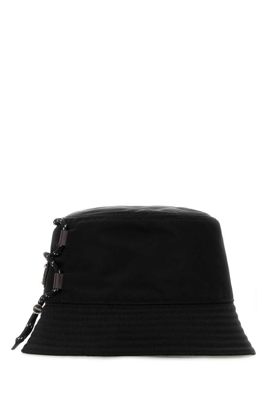 26SS 프라다 리나일론 삼각 로고 버킷 햇 2HC1372HE1 F0002 BLACK