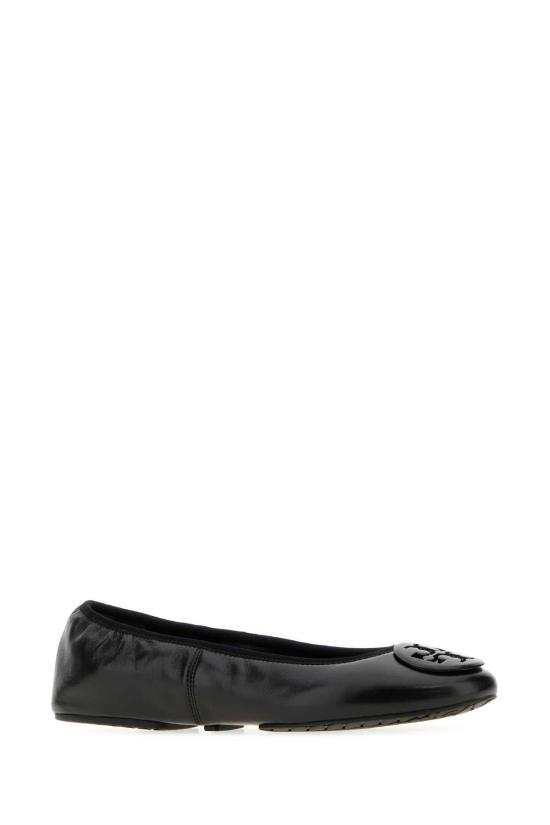  토리버치 레바 트래블 발레리나 플랫 177204 006 BLACK - TORY BURCH