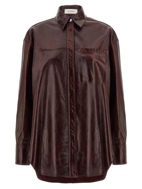 25FW 스포트막스 블라우스 SP324314BM BORDEAUX