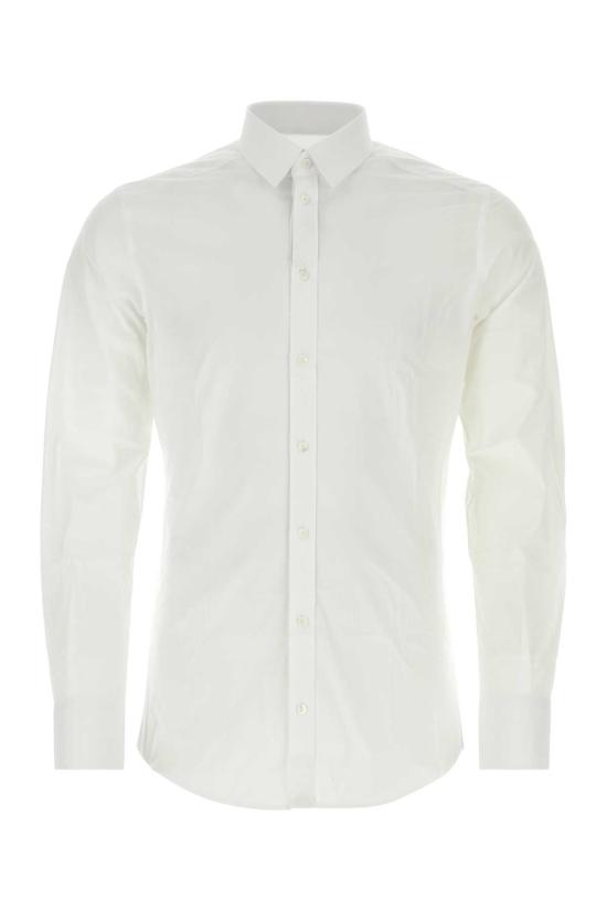  돌체앤가바나 스트레치 포플린 골드티 G5EJ0TGG826 W0800 WHITE