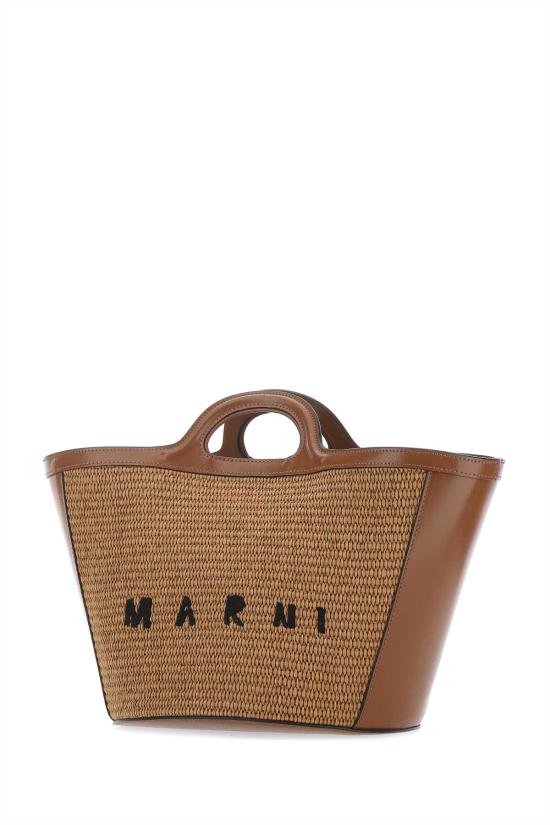 26SS 마르니 토트백 BMMP0068Q0P3860 00M50 BROWN - MARNI