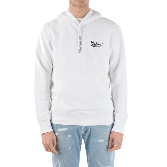  골든구스 후드 티셔츠 GO 9186808234196 WHITE - GOLDEN GOOSE